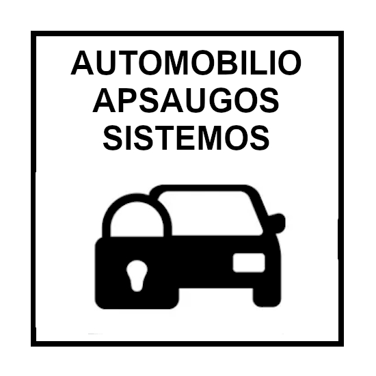 Automobilio apsaugos sistemos 
